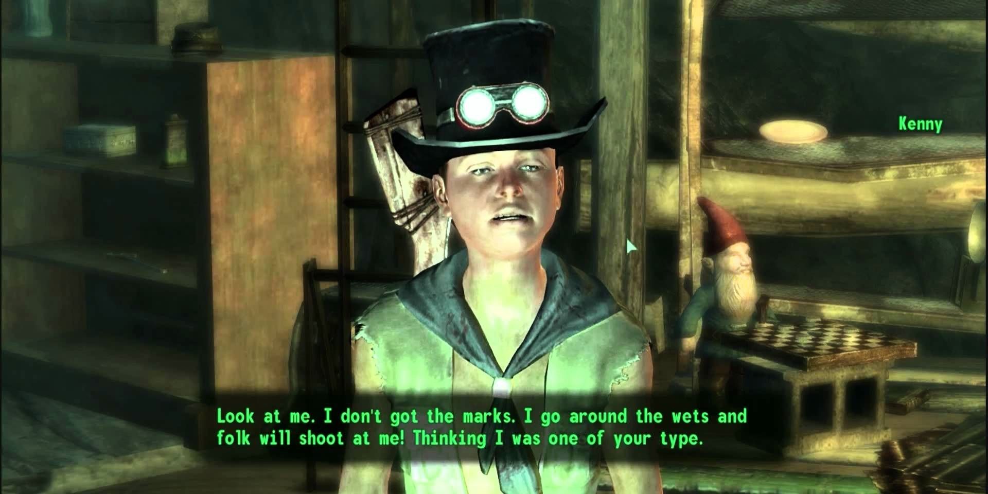 Kenny in Fallout 3 Point Lookout
