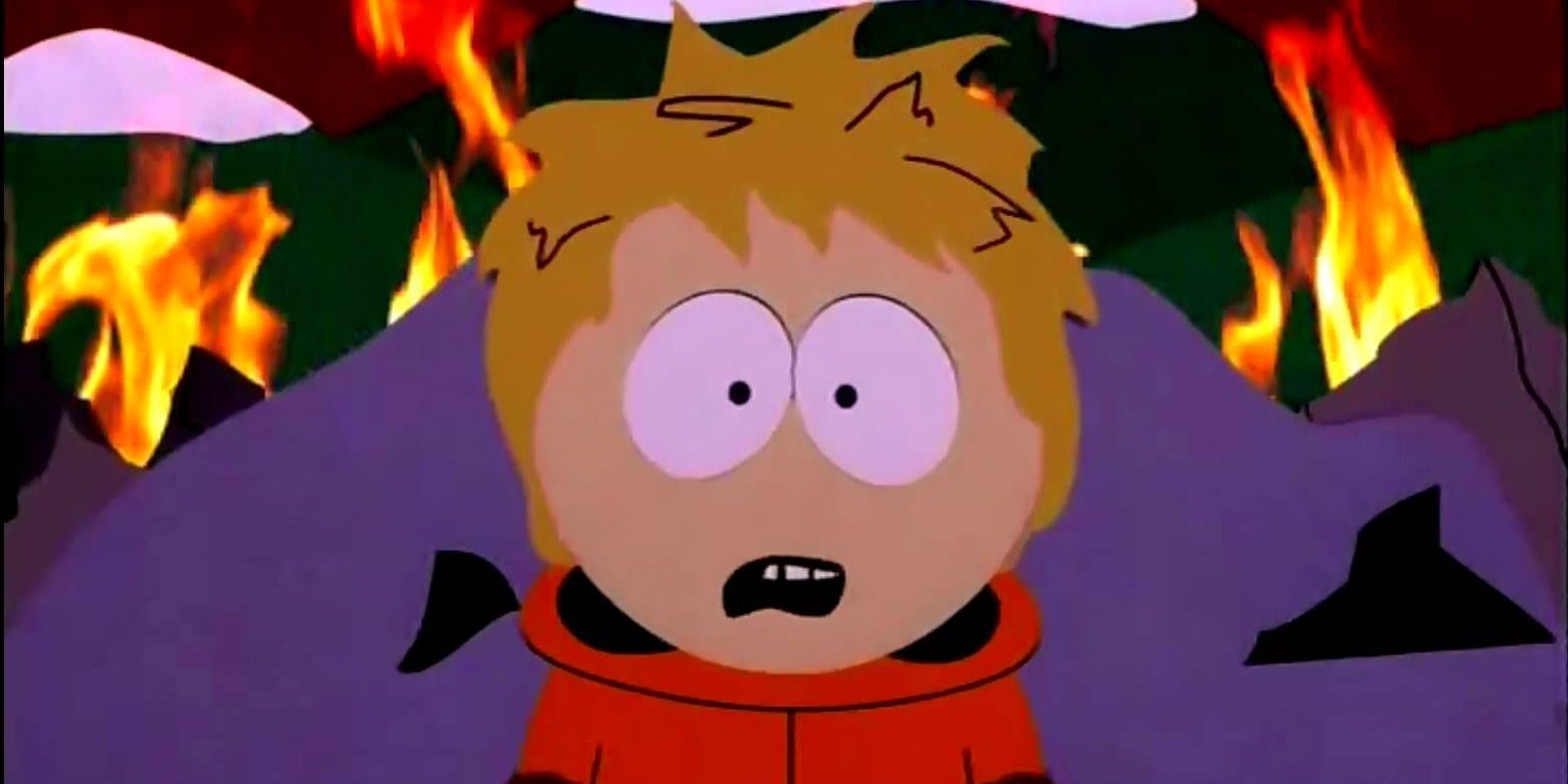 Kenny's full face in South Park Bigger Longer and Uncut