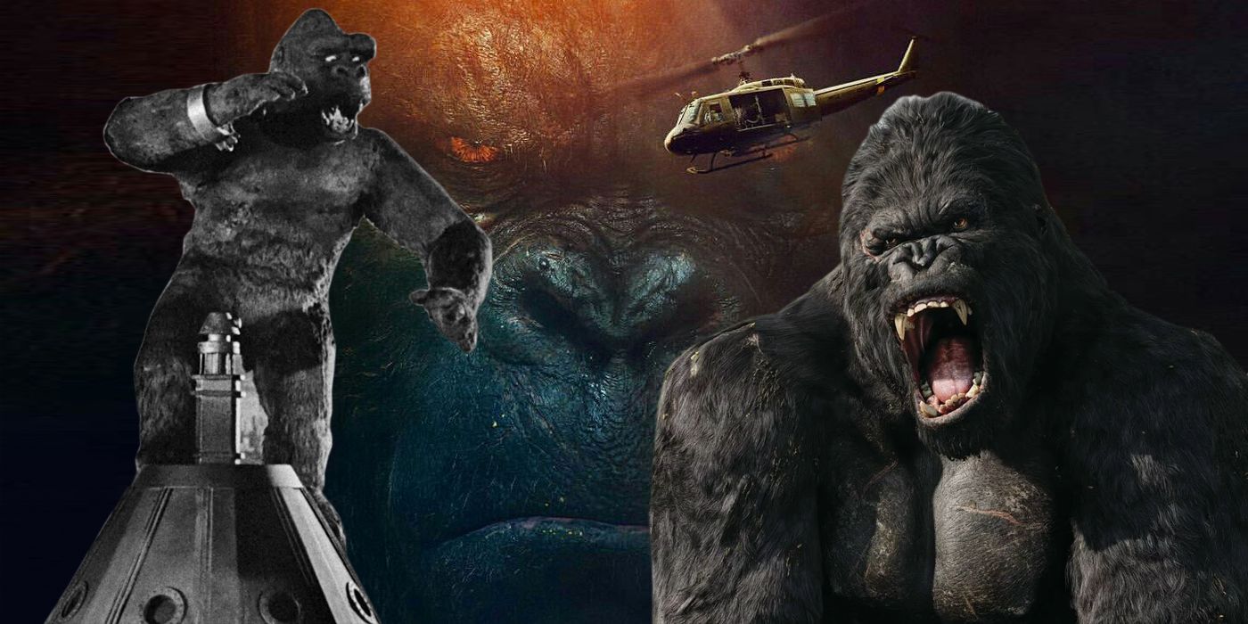 King Kong Movies 1933 2005 Skull Island 2017