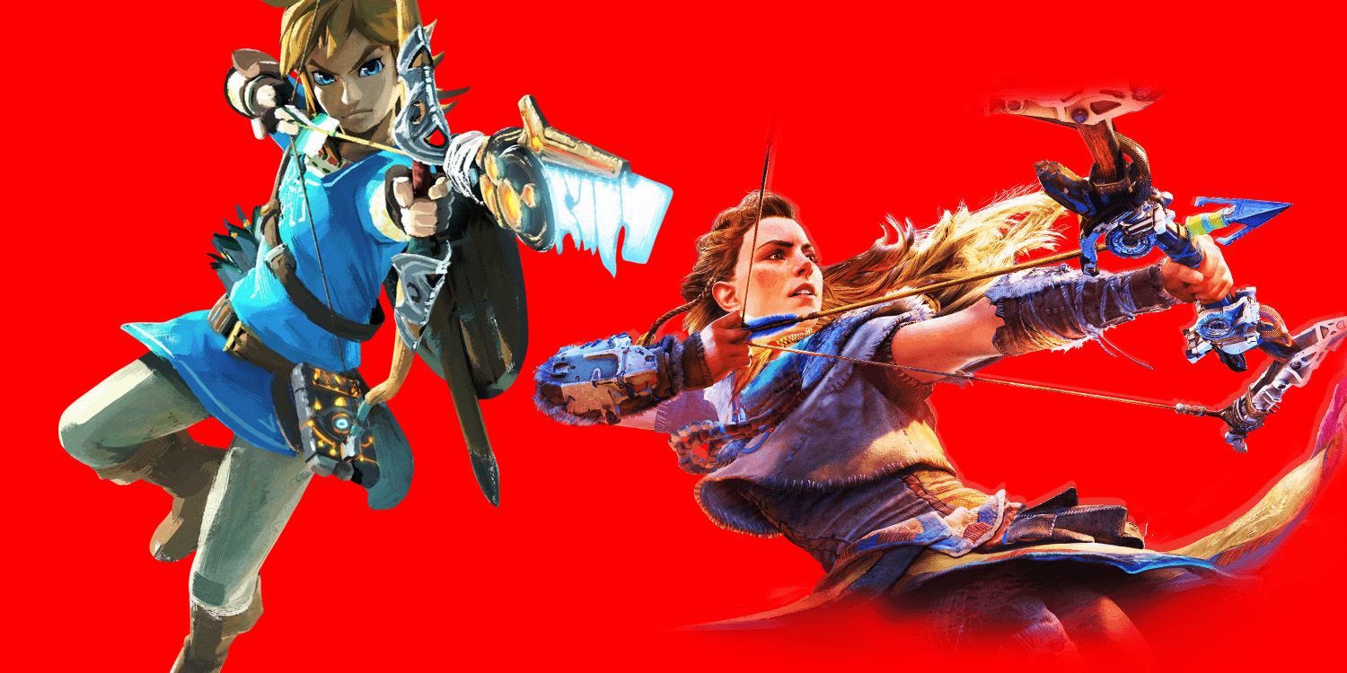 Legend of Zelda: Breath of the Wild (Link) vs Horizon Zero Dawn (Aloy)