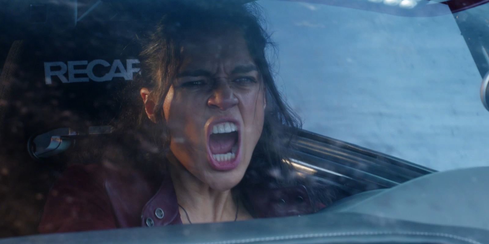 Letty Screams in Fate of the Furious