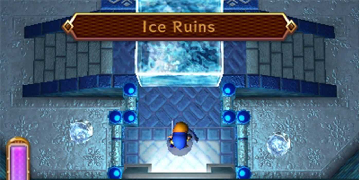 Link Between worlds Ice Ruins