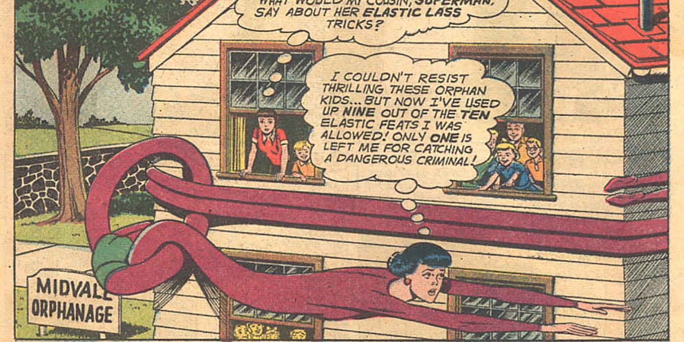 Lois Lane as Elastic Lass