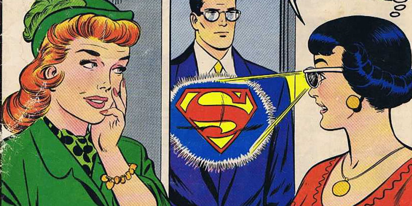 Lois Lane with x-ray vision