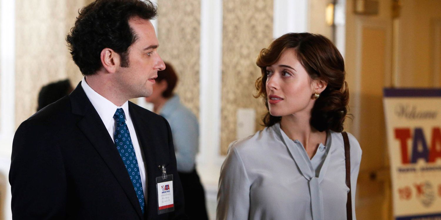 Matthew Rhys and Marina Squerciati in The Americans