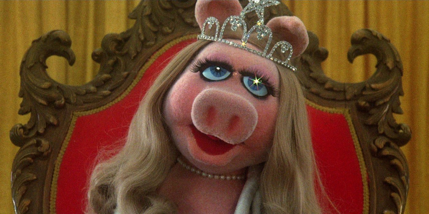 Miss Piggy of the Muppets as a Beauty Queen