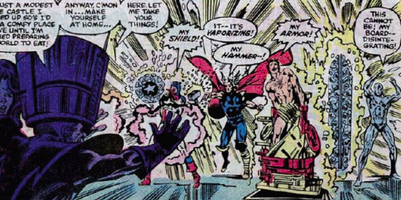 Molecule Man Destroys Thor's Mjolnir