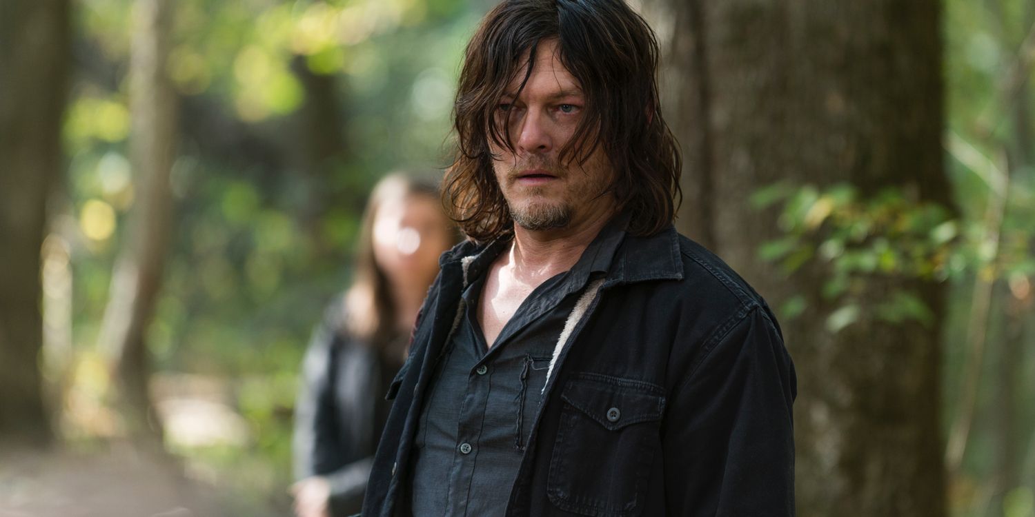 Norman Reedus as Daryl in The Walking Dead Season 7 Episode 15