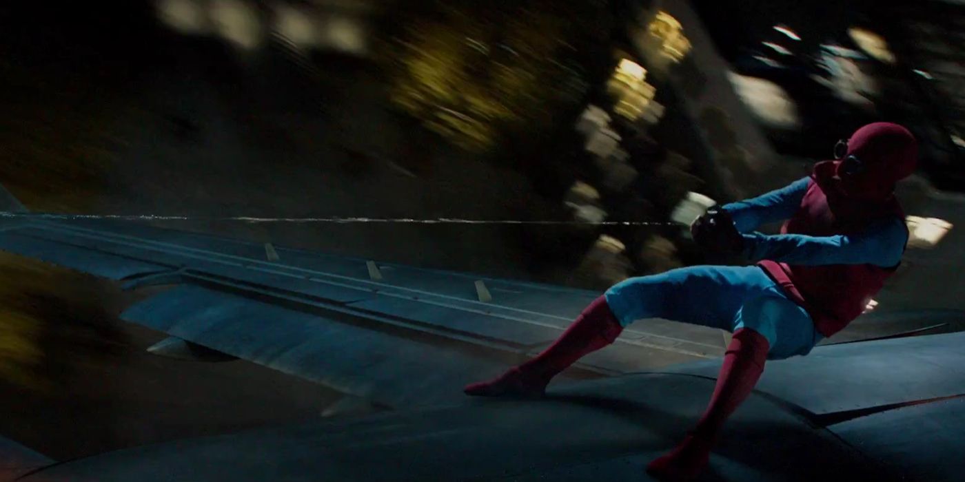 Plane save in Spider-Man Homecoming