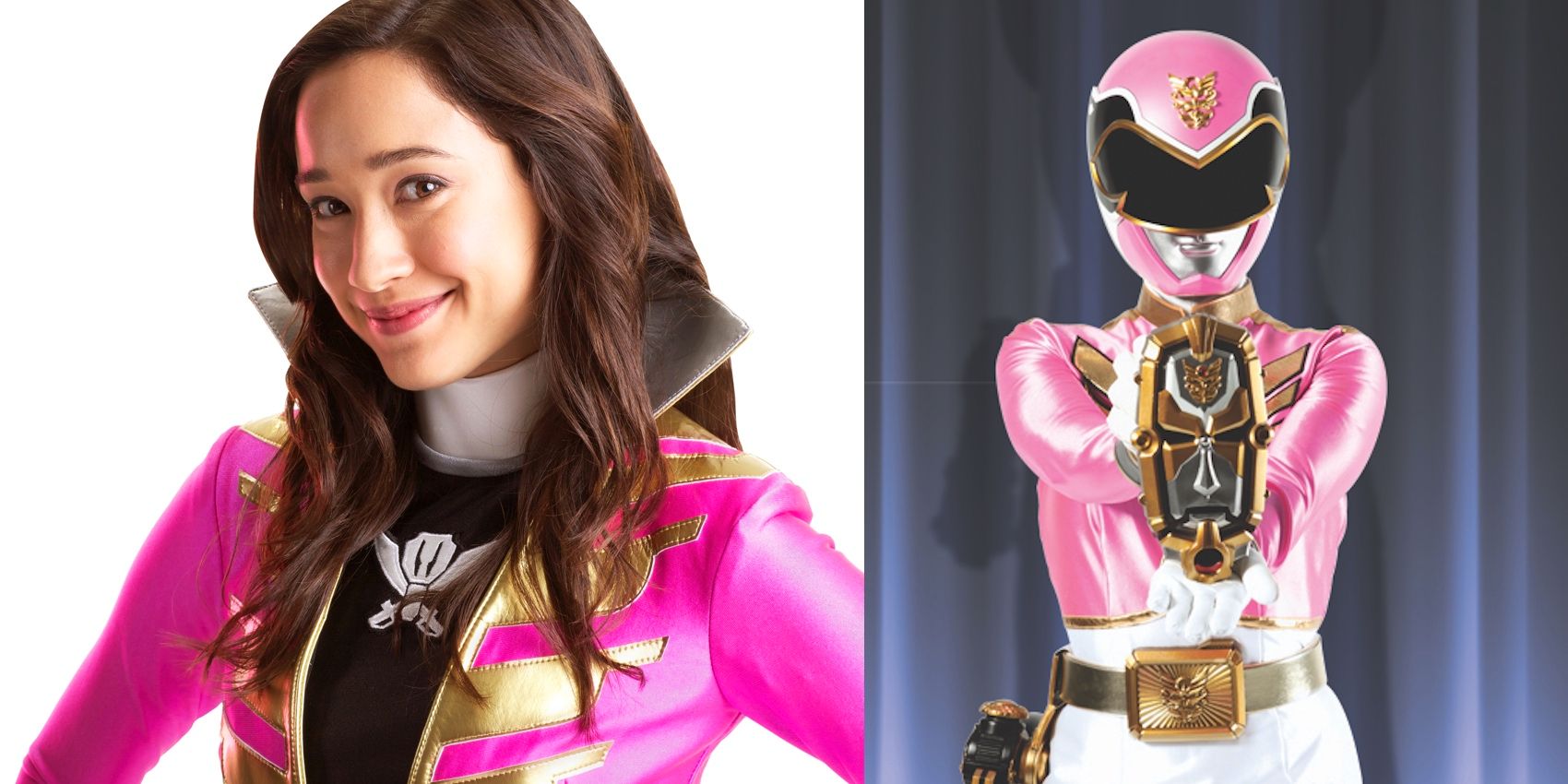 Emma Goodall é a Ranger Rosa Megaforce dos Power Rangers