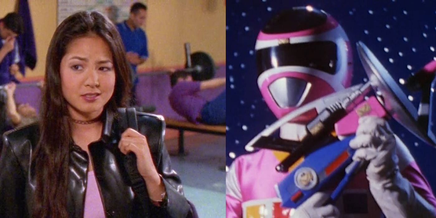 Power Rangers no Espaço e Turbo Pink Ranger Cassie Chan