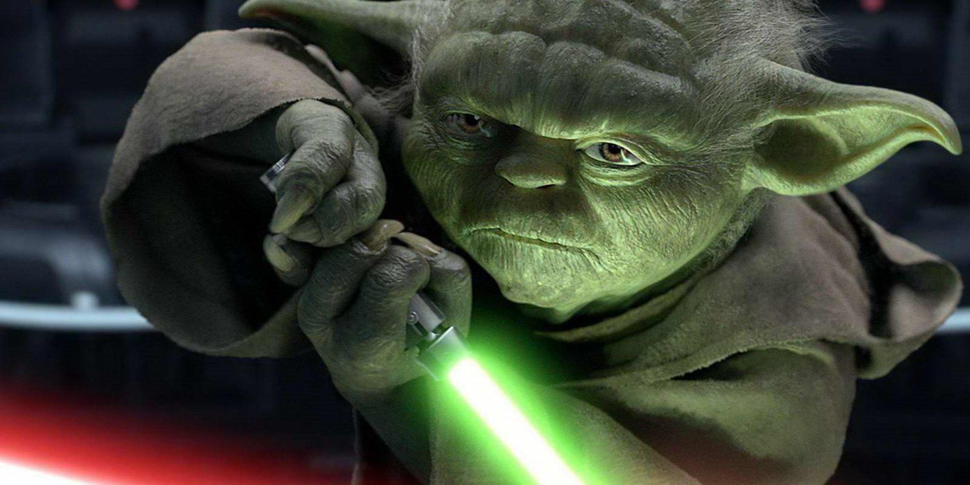 Star Wars CGI Yoda