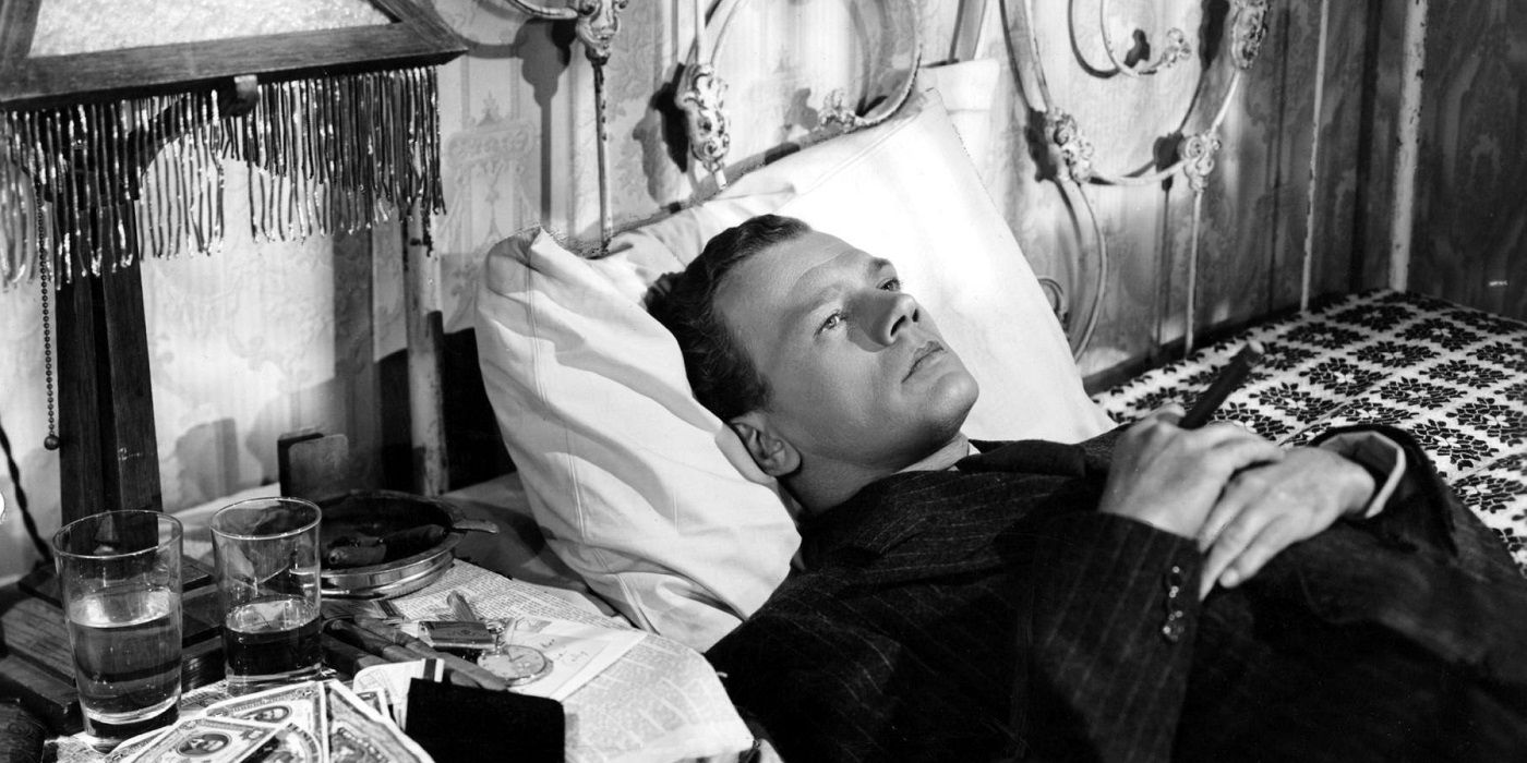 Joseph Cotten in bed in Shadow of a Doubt