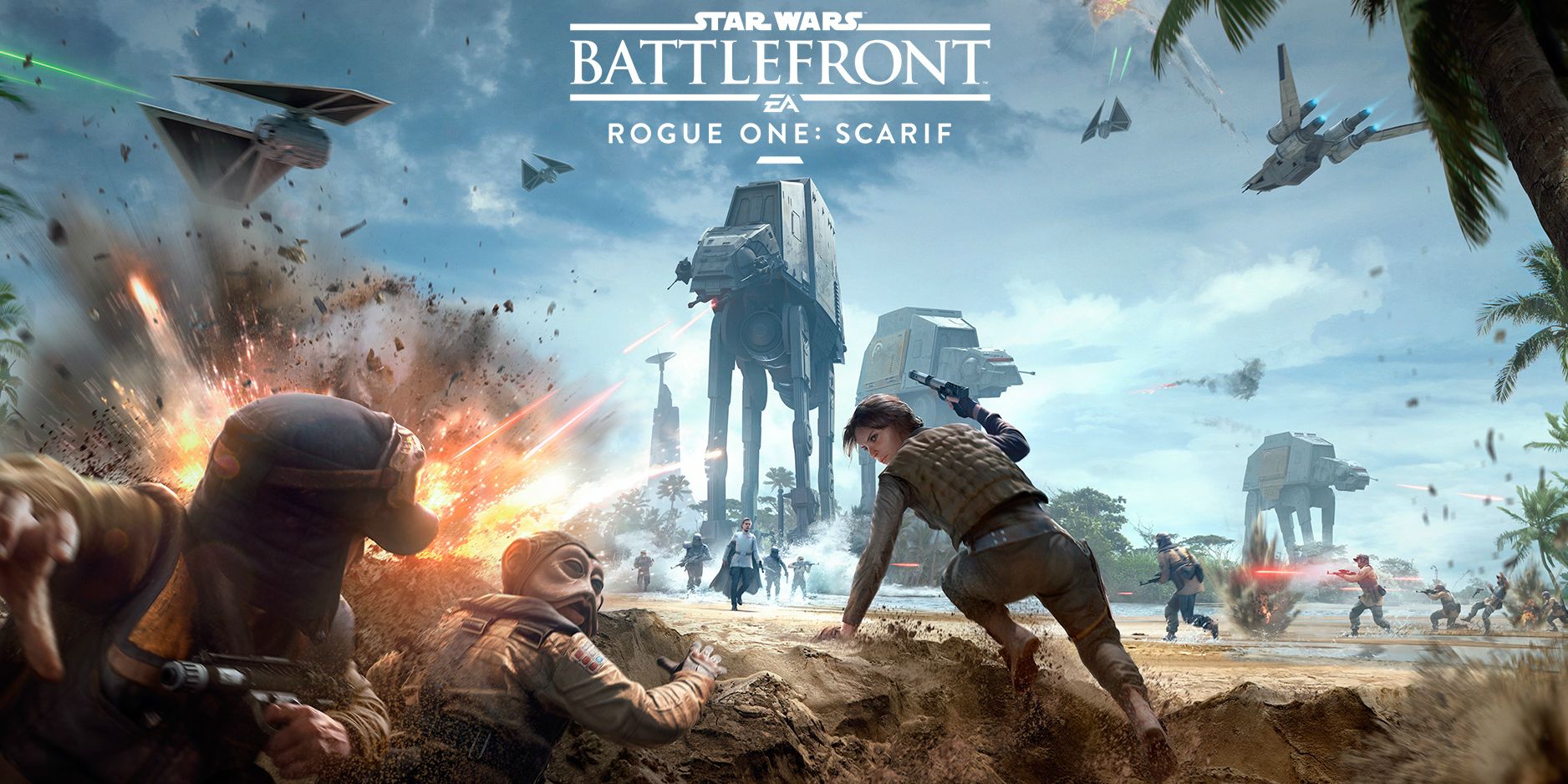 Star Wars Battlefront EA Rogue One Scarif