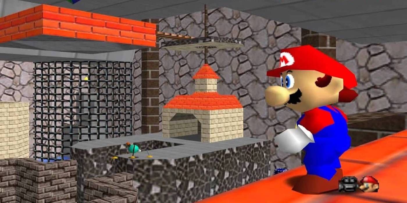 Super Mario 64 Wet-Dry World Town