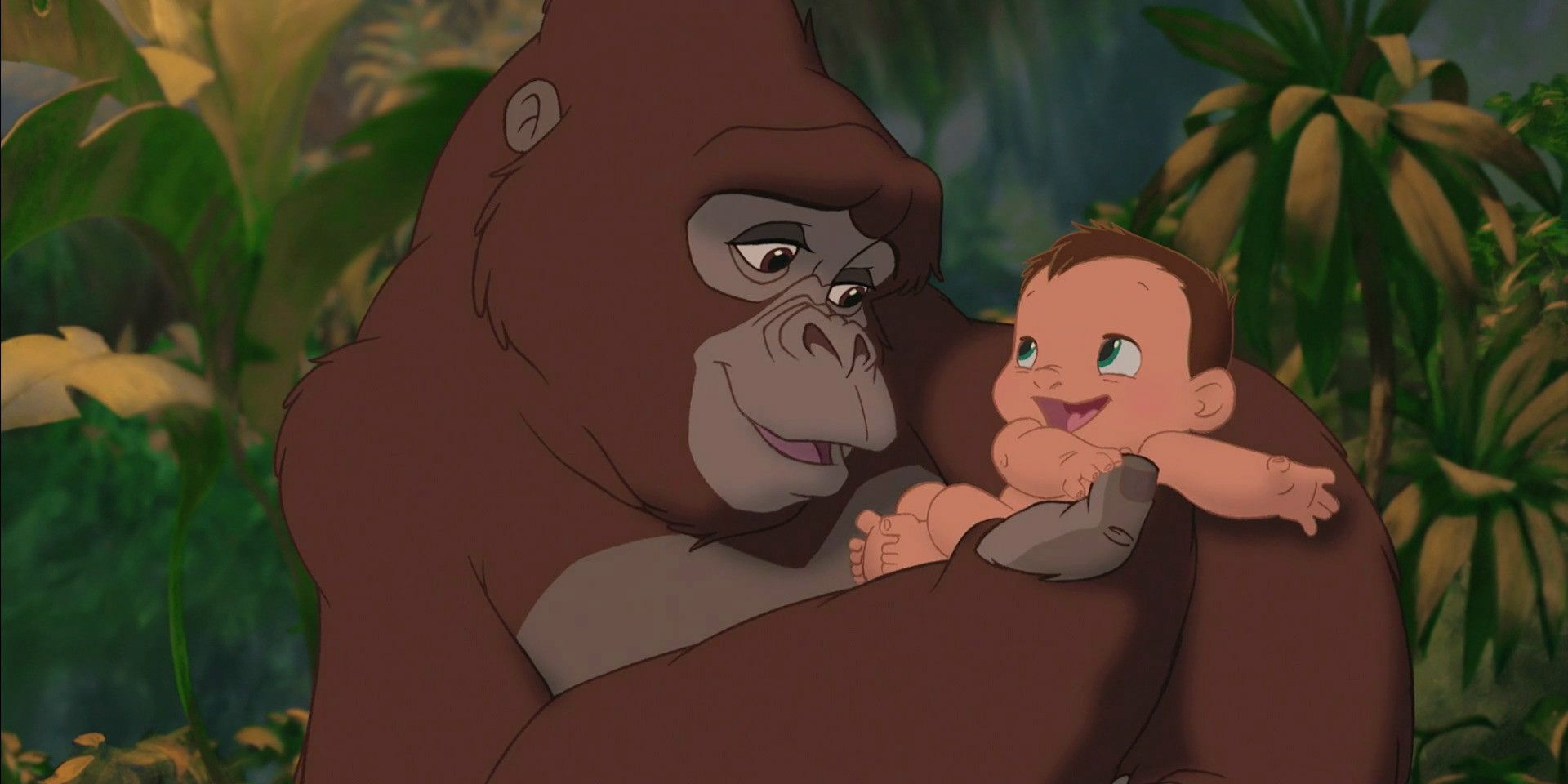 Baby Tarzan (Tarzan). 