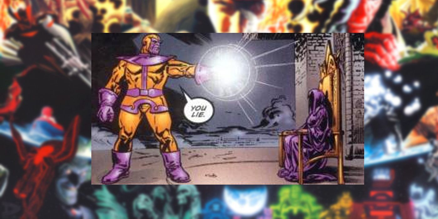 Thanos Kills Lady Death