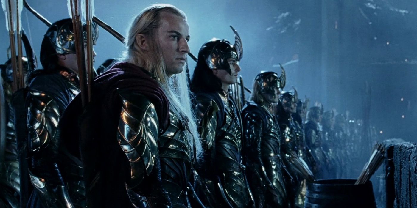 The Elf Army at Helm's Deep