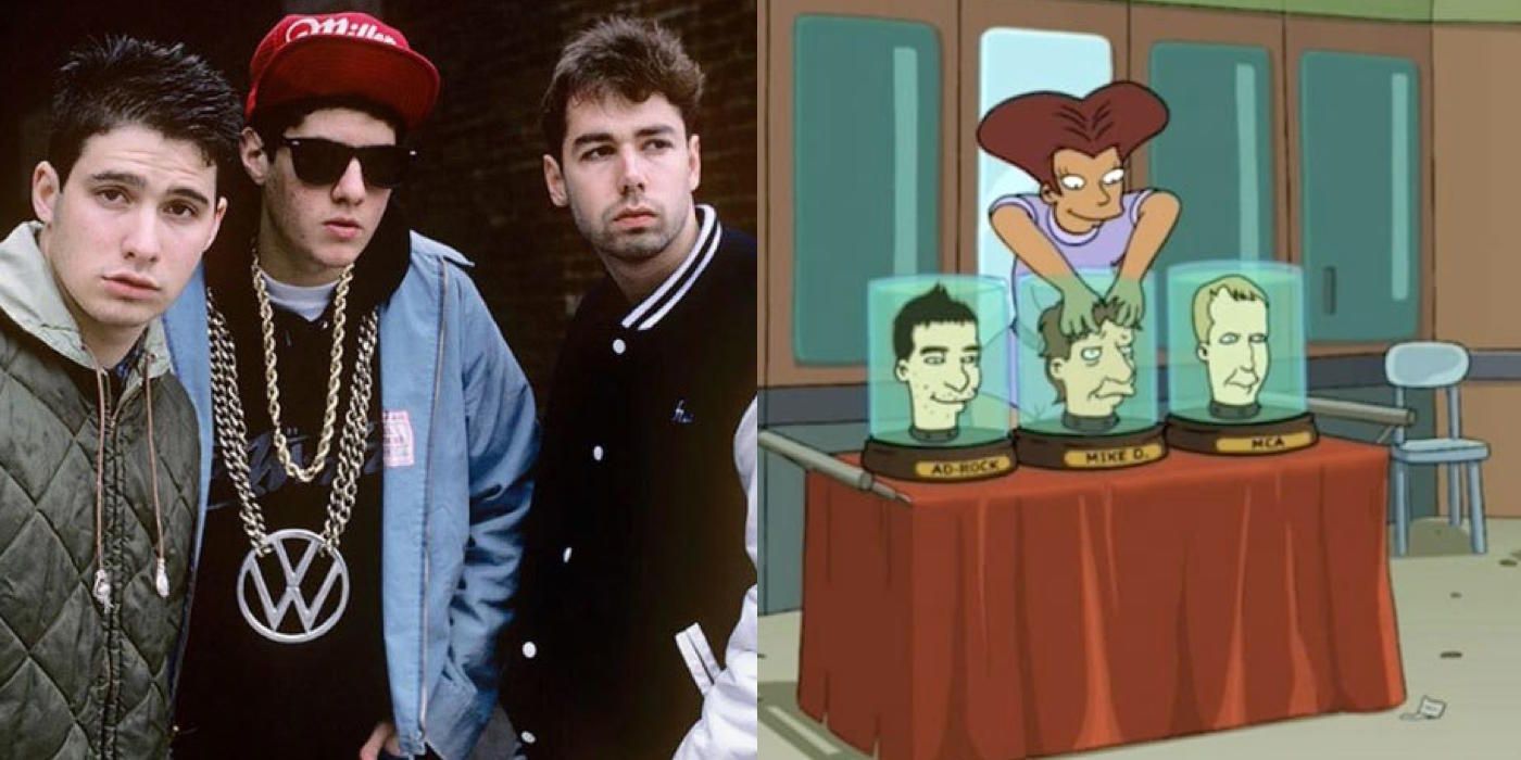 The Beastie Boys as Ad-Rock and Mike D on Futurama