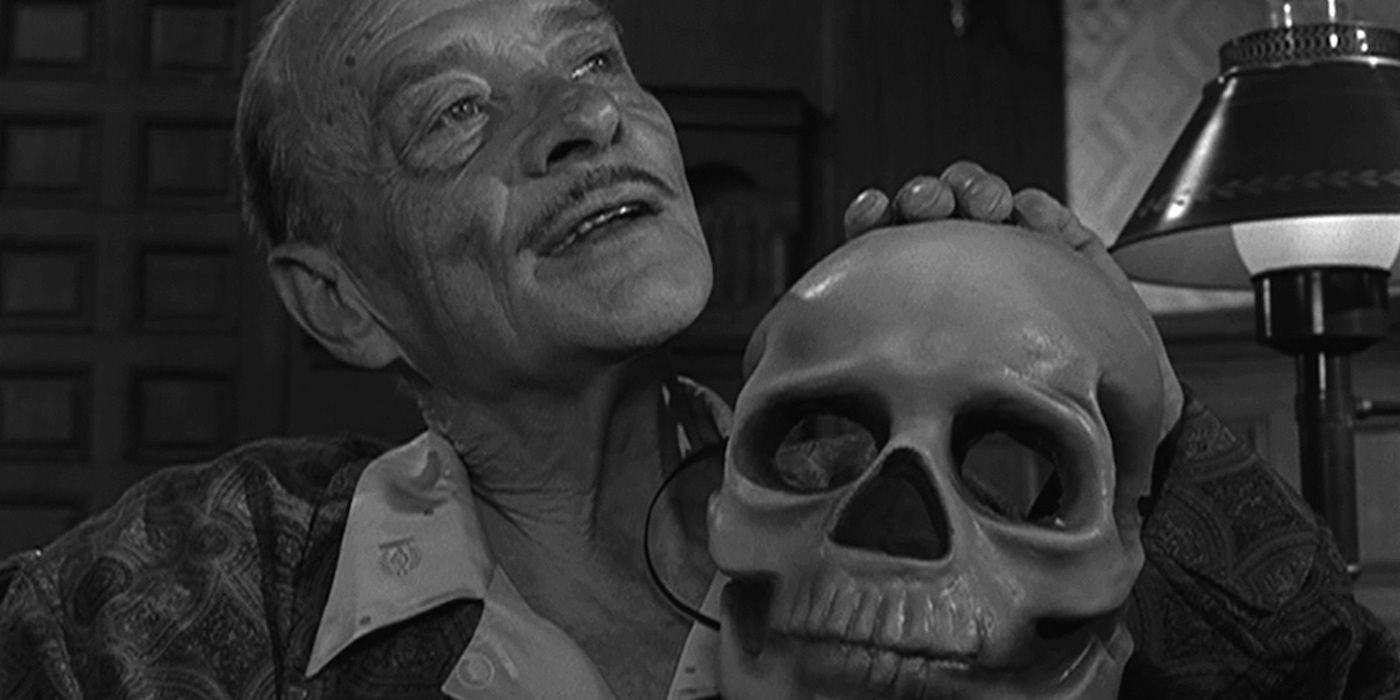 A mask from the Twilight Zone episode The Masks.