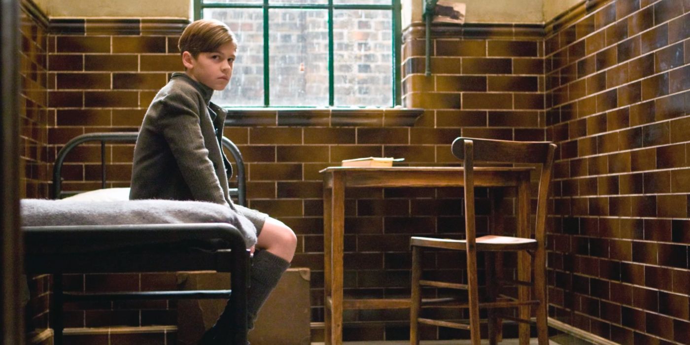 Tom Riddle in an orphanage in Harry Potter and the Half Blood Prince