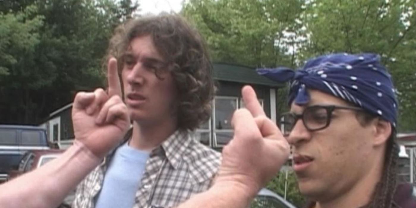 Trailer Park Boys Cory and Trevor Get the Finger From Rick