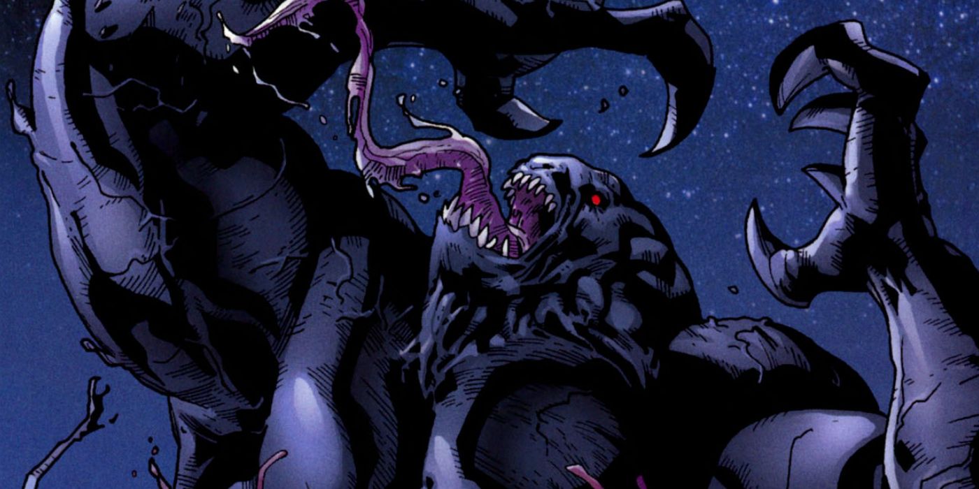 Ultimate Venom grows in power in Marvel Comics.