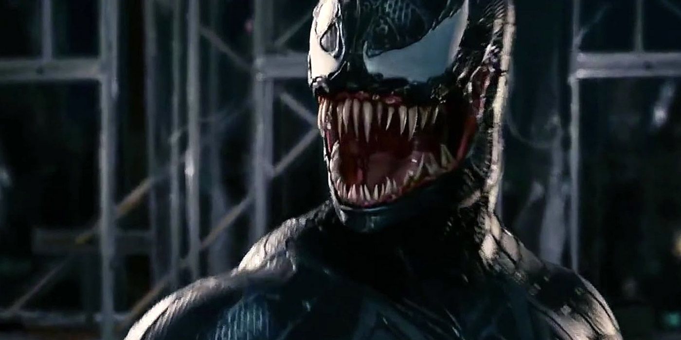 A portrait of Eddie Brock/Venom in Spider-Man 3