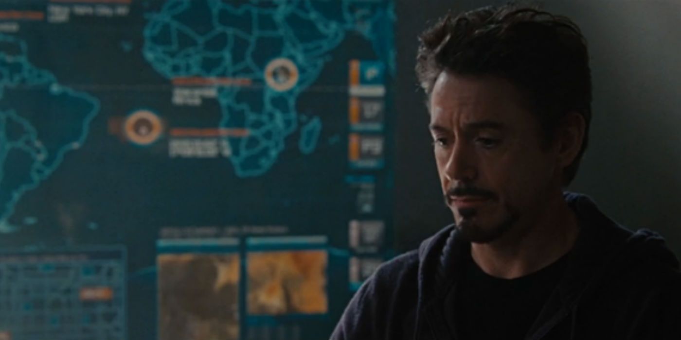Wakanda Map in Iron Man 2
