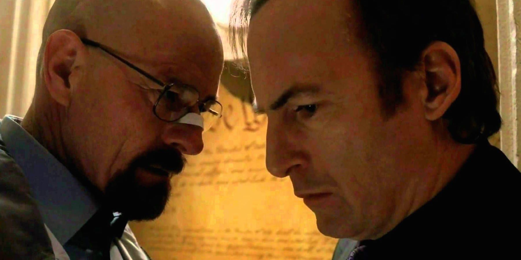 Walt Threatens Saul on Breaking Bad