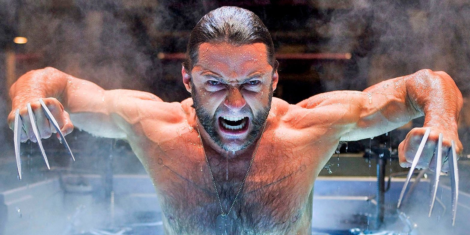 Wolverine emerges after adamantium bonding in X-Men Origins