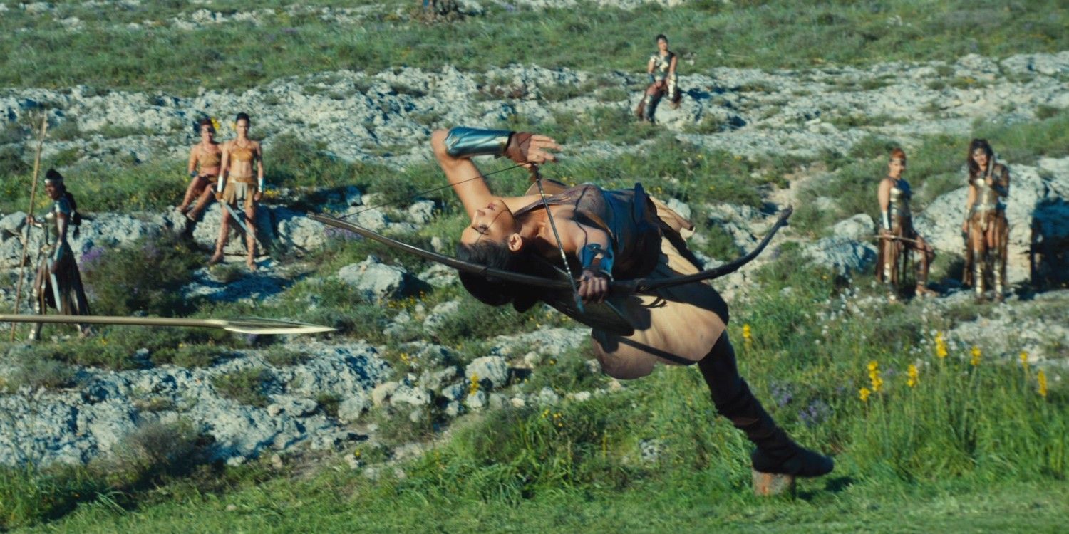 Wonder Woman Trailer Fight Flips