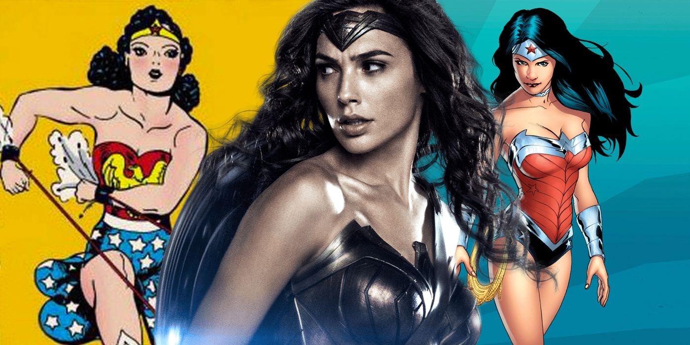 Wonder Woman in the 1950s New 52 and Gal Gadot