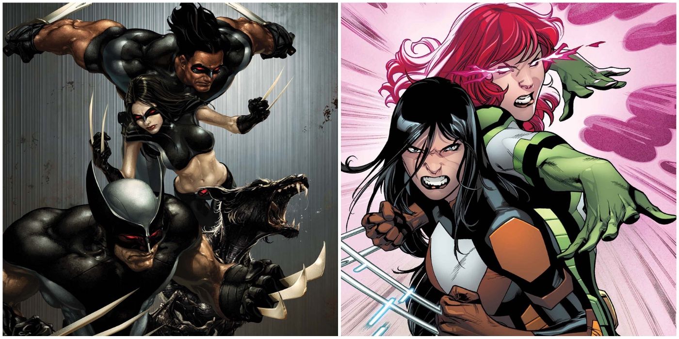 X-23 X-Force and X-Men