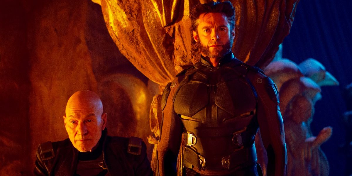 Xavier and Wolverine in X-Men Days of Future Past