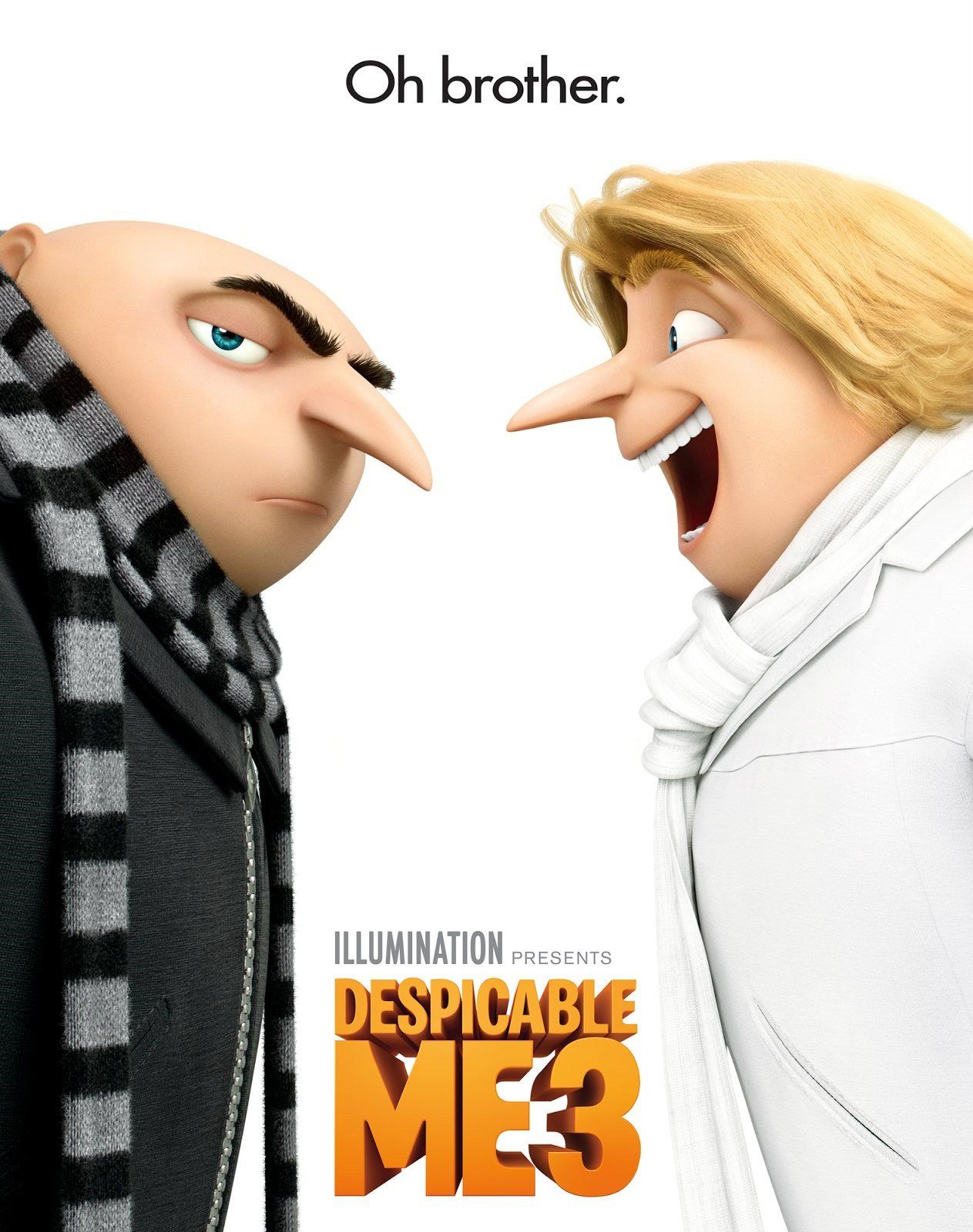 Despicable Me 3 Poster - Gru and Dru
