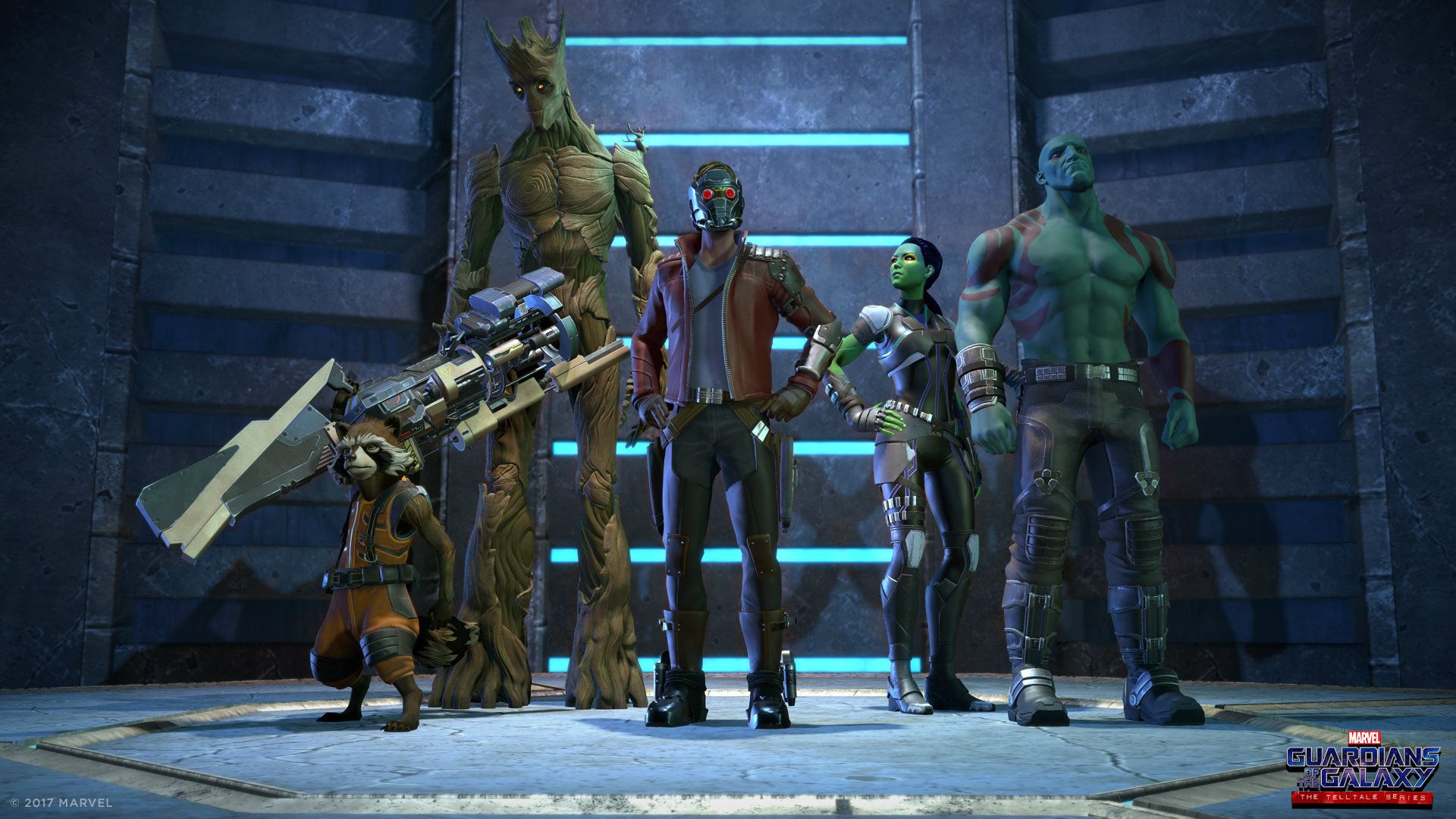 Guardians of the Galaxy Telltale Series - Elevator Ride