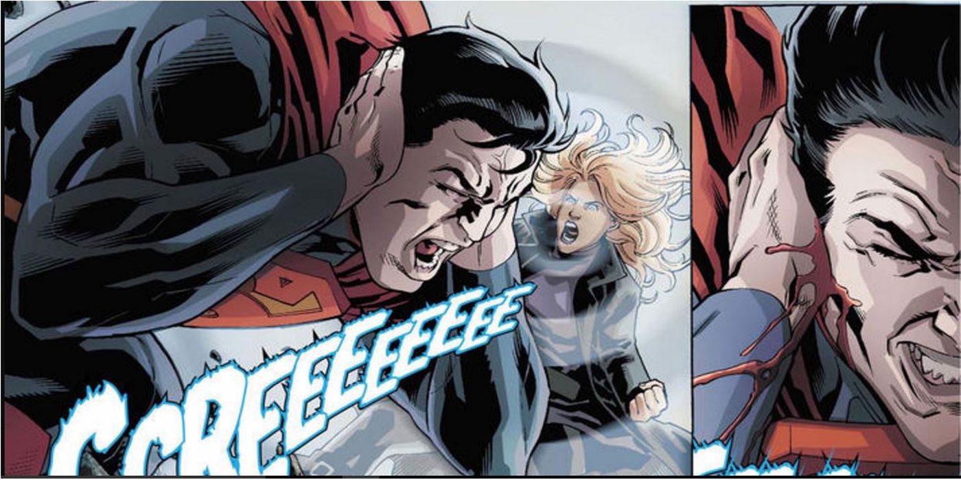 high pitched noises Superman weakness