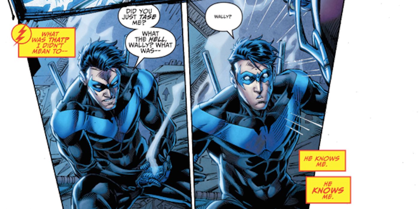 Nightwing Remembers Wally