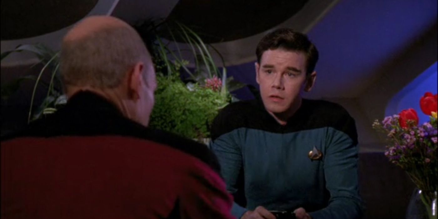 Tarses and Picard, The Drumhead - Star Trek: The Next Generation