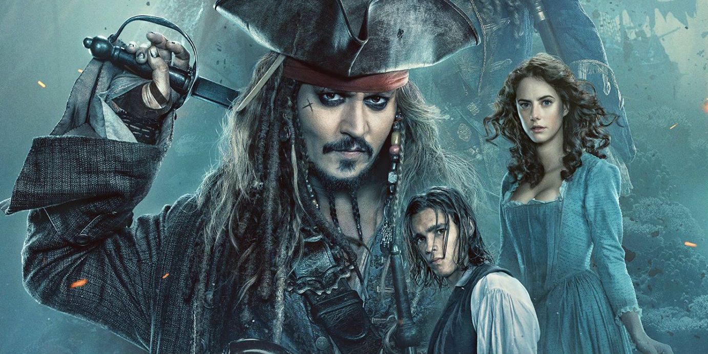 Pirates of the Caribbean: Dead Men Tell No Tales Poster (Cropped)