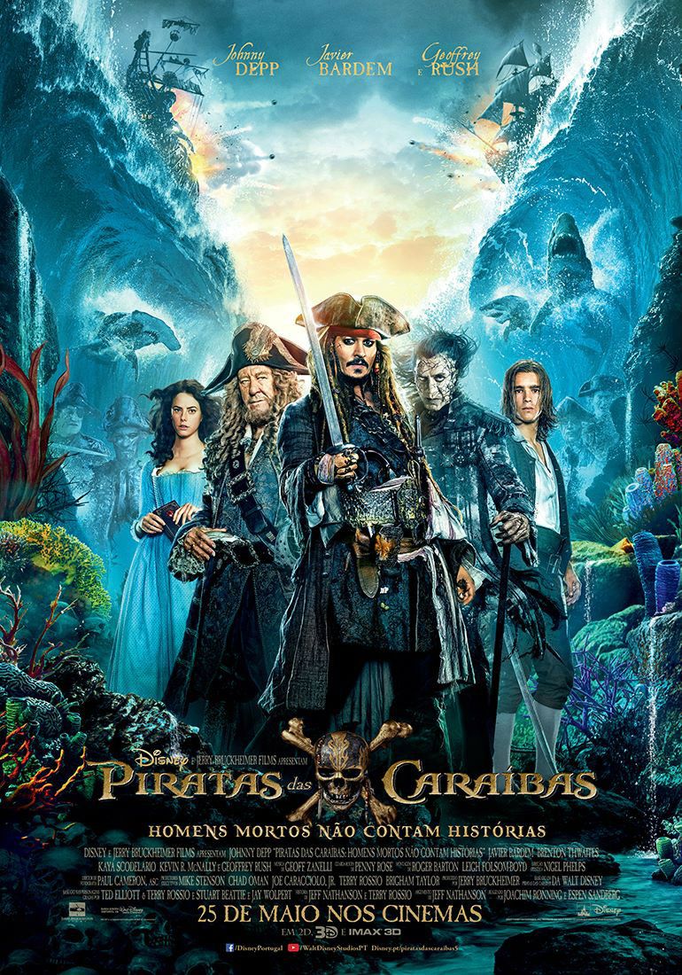 Pirates of the Caribbean: Dead Men Tell No Tales - International Poster