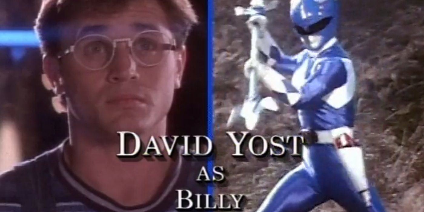 Blue Ranger Billy Cranston David Yost Mighty Morphin Power Rangers