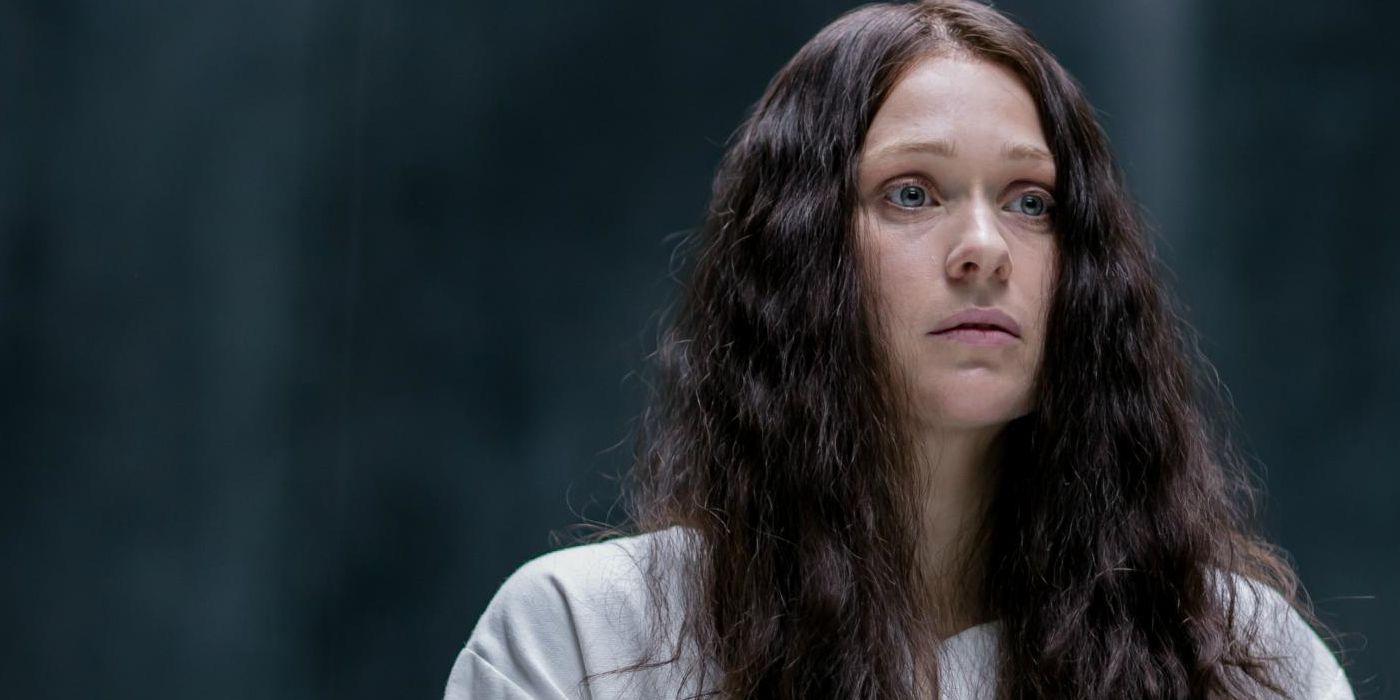 Eurus looking hopeful in Sherlock