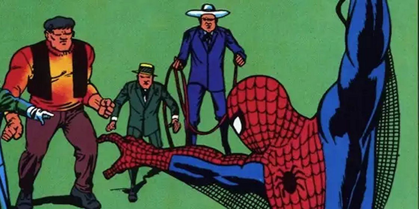 Spider-Man villain the Enforcers Fancy Dan Ox and Montana