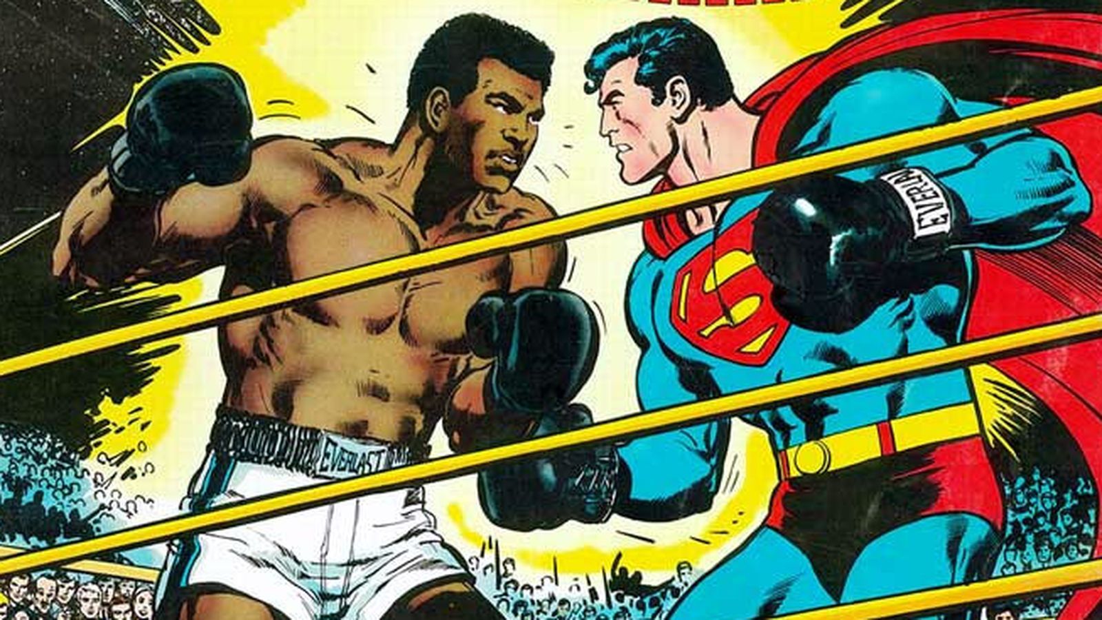 Superman vs Muhammad Ali cover