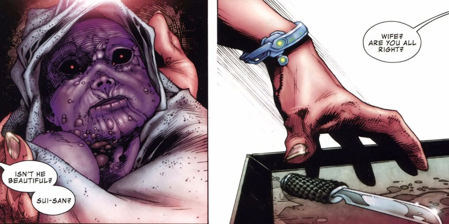 Thanos as a baby