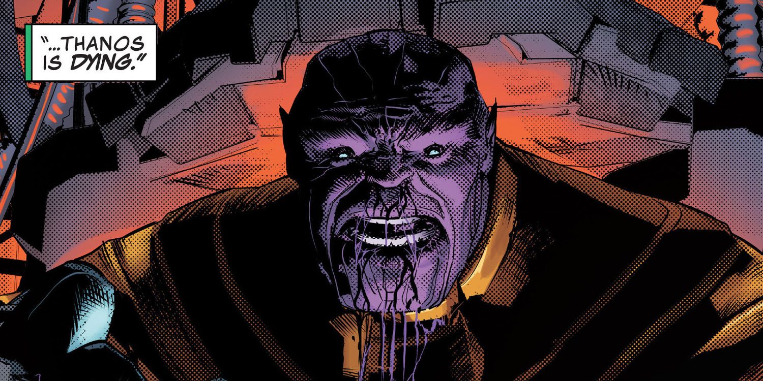 Thanos dying