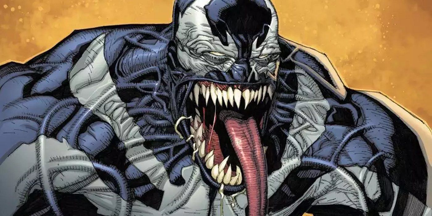 Mac Gargan bonds with the Venom symbiote