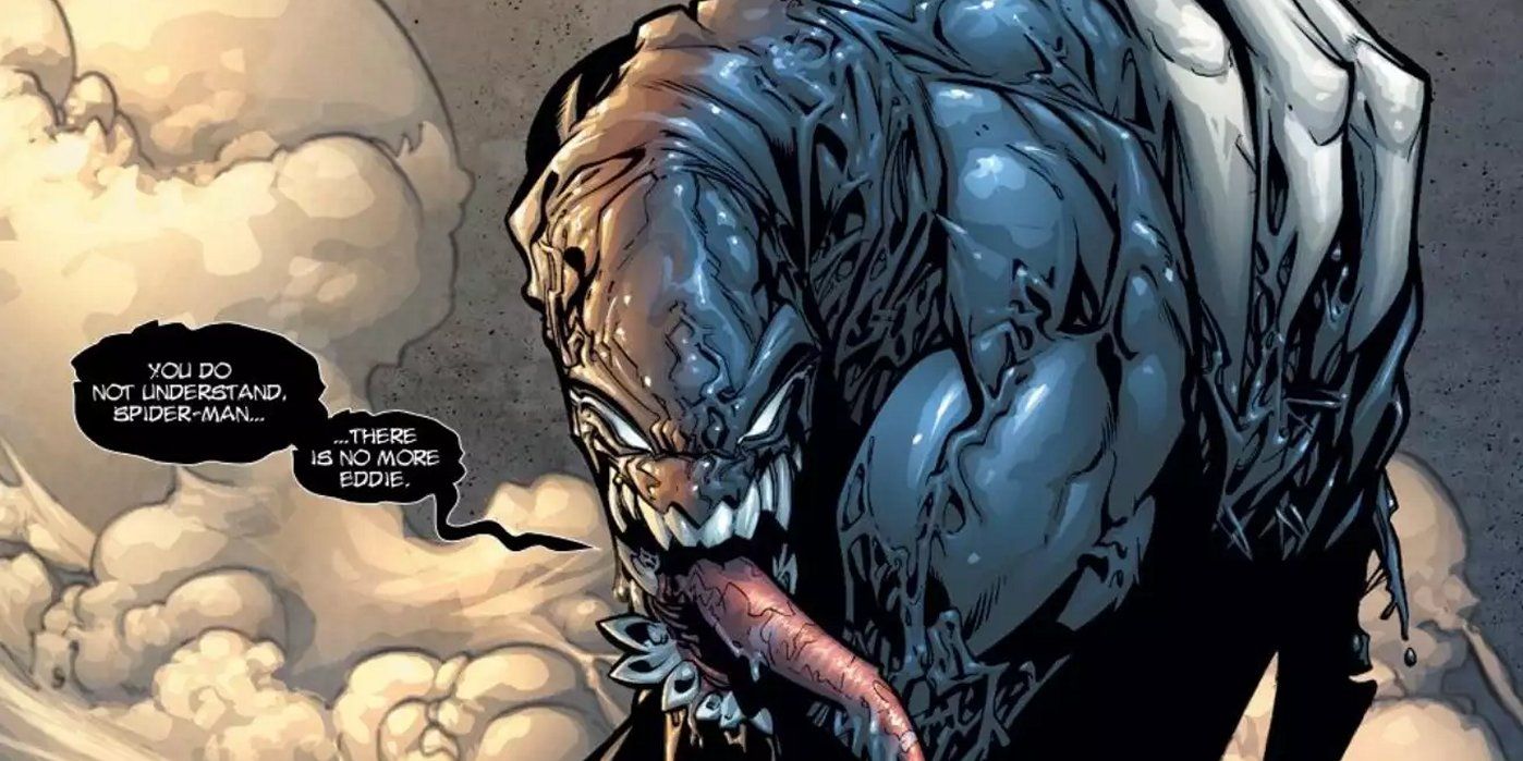 Venom symbiote no Eddie Brock Marvel Spider-Man